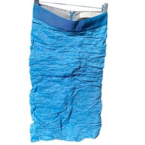 YIGAL AZROUEL mid length skirt size 0 brand new condition. Blue Turquoise